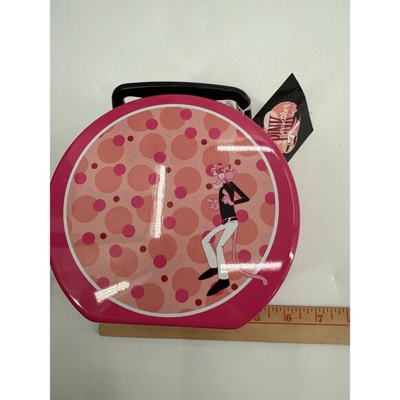 Vandor Pink Panther Collectible Tin Totes With Handle With Tag Lunch Box - Picture 7 of 8
